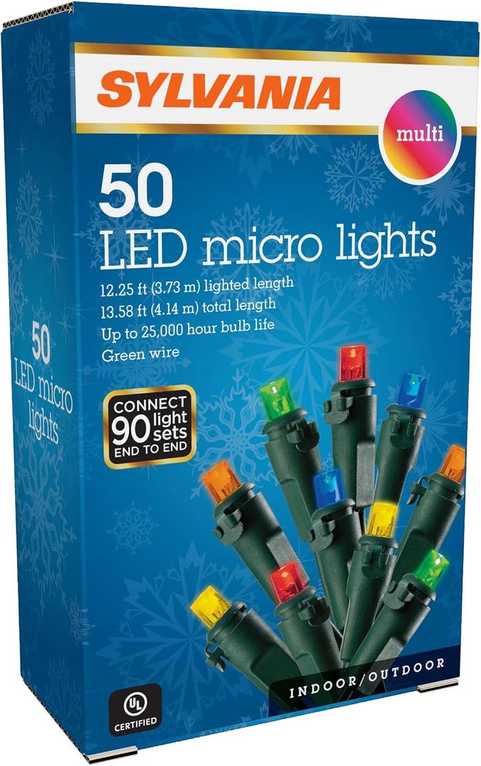 SYVLANIA 50 Lt LED Micro Multi Set (12" x 3" x 4")