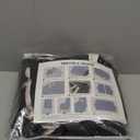 Couch Cover 8-Piece Washable Recliner Slipcovers with Pockets Spandex Fabric Covers for 3-Seater Leather Look Recliner Sofa (Coffee)