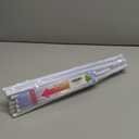 6PCS Small Tension Curtain Rod 28 to 48 Inch,White Short Curtain Rods No Drilling,Loaded Expandable Spring Curtain Rods for Windows Kitchen,Closet,Cupboard,Door,Bookshelf