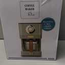 Amaste Drip Coffee Maker, Coffee Machine with 25 Oz Glass Coffee Pot, Retro Style Coffee Maker with Reusable Filter & Three Brewing Modes, 30minute-Warm-Keeping, Matcha Green