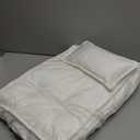 M&G House Newborn Photography Props Small Mattress Pillow Photography Accessories Baby Photoshoot Props Bed Mattress Bed Mat(White)