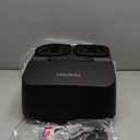 MOUNTRAX Foot Massager Machine with Heat, Foot Massager for Plantar Fasciitis, Neuropathy Pain, Shiatsu Foot Massager with Remote, Fits Feet Up to Men Size 12 (Black)