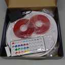 Neon Rope Lights, 40FT2 Rolls of 20ft  RGB Led Strip, Waterproof IP67, DIY Design, Music Sync, 44 Keys Remote Control, Multiple Modes, for Living Room, Bedroom, Holiday Decoration