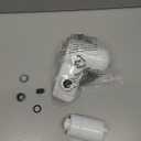 PUR Horizontal Faucet Mount Water Filtration System with Lead Reducing Filter for Cleaner, Filtered Tap Water, Lasts 100 Gallons, Sink Water Filter, Fits Most Kitchen or Bathroom Faucets, White