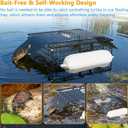 Floating Turtle Trap for Outdoor Water Solutions, Humane Snapping Trap, Bait-Free & Reusable Turtle Traps for Pond Owners | Bait-Free & Reusable Turtle Traps for Pond Owners