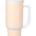 Ello Oasis Tumbler with Handle & Retracting Straw | Reusable Insulated Stainless Steel Cup 100% Leakproof, Gifts for Teens Women Men | Keeps cold for 24 Hours, 40oz 30oz Cup Holder Friendly