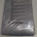 YoungsTex Grey Linen Blackout Curtains for Living Room 84 Inches Long, Thermal Insulated Window Drapes with Grommet Full Room Darkening Energy Saving for Bedroom, 2 Panels, 52 X 84 Inch