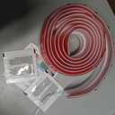 GroTheory 2 Pack Door Draft Stopper, Under Door Sweep for Exterior & Interior Doors, Weather Stripping Door Seal, Garage Window Blocker Noise Cold Air Insulation, Draft Guard White 2" W x 39" L (39" L-White, White)