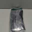 Waterproof Shoe Covers, Reusable & Foldable Rain Boot Shoe Cover with Zipper, Non-Slip, Reflector, Men Women Rain Gear, Black (Medium)