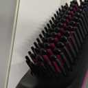 Go Brush Pro 2026, Portable Straightener Brushs for Travel, with LCD Temperature Display, Fast Heating Cordless Mini Hair Brushs (Black)