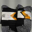 CWVLC Compression Athletic Quarter Socks Cushioned for Men Women
Size S