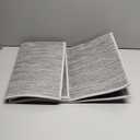 Deerly Comfortable Stair Landing Carpet Non Slip Breathable Linen Rug for Wooden Steps Peel and Stick Landing Mat Covers Indoor Absorbent with Self-Adhesive Backing 30"X30" Grey