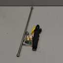 Sprayer Wand,Adjustable Universal Sprayer with 3/8" Brass Barb, Stainless Steel Replacement Sprayer Wand with Shut off Valve (3/8" Barb Sprayer Wand)