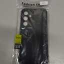 Puxicu Slim Case for Samsung Galaxy S24 FE, Enhanced Camera Protection, Shockproof Skin-Friendly Touch Soft Case Cover for Samsung Galaxy S24 FE Phone, Black