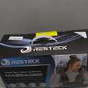 RESTECK Massagers for Neck and Back with Heat - Deep Tissue 3D Kneading Pillow, Electric Shiatsu Shoulder Massage, Foot, Legs,Body - Relieve Muscle Pain - Office, Home & Car (Black/Grey)