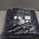 HOMEXCEL 5 Pack Large Microfiber Hair Towel Wrap for Women, Black- 40 x 20 inches Super Soft, Fast Drying Turbans for Long, Thick, Curly Hair - Anti Frizz Wrap with Elastic Strap