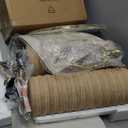 PoKat 27'' Farmhouse Table Lamps Set of 2 for Living Room, Stone-Like Bedside Lamp for Bedroom, Boho Ceramic Tall Lamps for Nightstand Office Sideboard Entryway Distressed (Antique Beige)