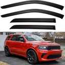 Window Visors Rain Guards for 2011-2024 Dodge Durango, Out-Channel Window Vent Wind Deflectors Visors Shades for 11-24 Durango