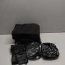 ISWEES Car Bed SUV Air Mattress, Car Air Mattress with Home Power Adapter, Electric Pump, 2 Inflatable Pillows and 2 Footrests for Back Seat, Side Seat, Trunk Sleeping, Thickened Camping Bed - Black