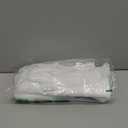 White Emelia Door Panel Sheer Curtains (2), ( 41" x 86", )