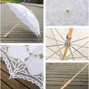 Chinese Japanese Handmade Parasol Umbrella,Asian Decoration DIY Art Dance Classical Umbrella for Wedding Parties Photography Costumes Cosplay(1 PCS)