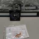 Aluminum Modern LED Wall sconces 2 Pack, 24.4 inch Matte Black Waterproof Wall Lights with 28W LED Light Source for Indoor,Outdoor,Living Room,Bedroom,Garage,Porch,Hallway