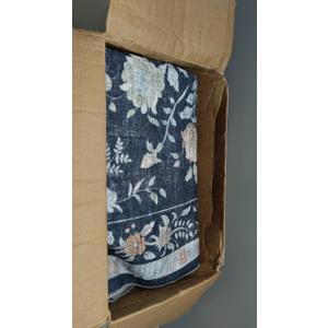 Lessymo 8x10 Area Rugs for Living Room, Washable Rug for Bedroom Dining Home Office, Soft Non-Slip Rubber Vintage Black Brown Large Carpet, Boho Distressed Floral Farmhouse Decor