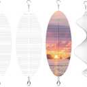4Pack 11inch Sublimation Wind Spinner Blanks 3D Aluminum Metal Wind Sculpture Kinetic Spinners for Yard and Garden Indoor Art Ornaments Hanging Decoration (Helix)