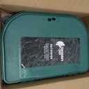 Exterminators Choice Large Rat Bait Station Box with 1 Key - Plastic, Green Heavy-Duty Weather-Resistant Outdoor Bait Station - Discreet Green Box with Lockable Holder