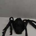 yosager Halloween Decor Electric Dropping Spider 30in (Stretched Legs), Voice Activated Moving Realistic Hanging Spider with Red Eye & Spooky Sound, Scary Prop for House Door Wall Window Yard Patio