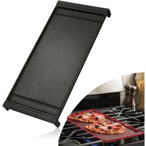 [Upgraded] WB31X24738 Gas Range Griddle, Griddle Plate Replacement Part fit for GE Stove, Cast Iron Center Griddle, Replaces WB31X24998
