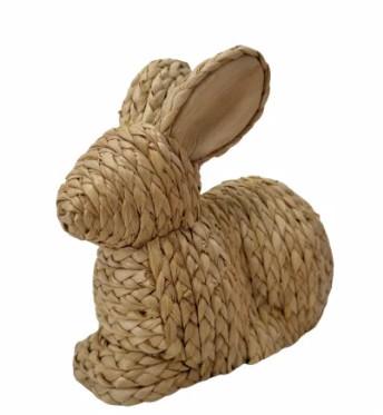 Holiday Home® Easter Natural Sitting Easter Bunny