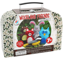 Woodland Animals Kids Sewing Kit, Educational Beginner Arts & Crafts Gift for Boys and Girls Ages 7 to 13 DIY Learn to Sew Embroidery