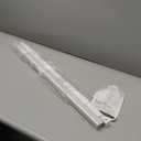 LazBlinds Cordless Cellular Shades, No Tools No Drill Blackout Honeycomb Shades Pleated Blinds for Windows, 30'' W x 36'' H, Silver White