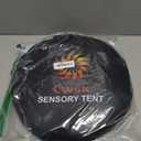 Sensory Tent for Kids 35.4 * 35.4 * 35.4 in- CPC Certified Calming Hideout with Blackout & Quiet Corner | Portable Collapsible Pop-Up Tent for Autism, ADHD, SPD | Improve Focus in Classroom, Bedroom (Medium)