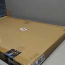 ZJSF Freestanding Dog Fence Indoor, Foldable Dog Gate for Doorways, Stairs or Hallways, Sturdy Wood Extra Wide Pet Gate with Support Feet for The House, White, 32 "Height-2 Panels