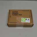 Compressed Air Duster - Rechargeable Electric Air Blower for Keyboard,Camera,PC Vents,Car Interiors & Home,Outdoor Dusting - 280,000 RPM,5 Nozzles,4 Speeds,Fast Charging (Jet Black)