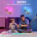 Battery Operated Wall Sconce, 2-Lights Vinatge Brass Wall Lighting with Green Tluip Shade Rechargeable Bulb with Remote for Living Room, Bedroom (1 pack)