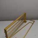 KOKOSIRI Towel Shelf Holder 24'' Bathroom Towel Rack with Two Bath Towel Bars Rails SUS304 Stainless Steel Wall Mount, Brushed Gold, B6003BG