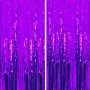 Dazzle Bright 4 Pack Backdrop Curtain, 3FT x 8FT Metallic Tinsel Foil Fringe Curtains Photo Booth Background for Baby Shower Birthday Wedding Halloween Party Decorations (Purple)