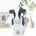 Dairy Cow Planter, Cute Animal Shape Flower Planters, Plant Pots for Indoor/Outdoor Garden Decor, Unique Gifts/Souvenirs for Pet Lovers