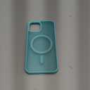 vnnink for iPhone 12 Case & iPhone 12 Pro Case,Magnetic Matte Military Grade Drop Protection Translucent Cell Phone Cover - Slim Rugged Durable Shockproof Bumper Cover-Blue Green