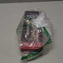 YAUNGEL Christmas Window Candles, 6 Pack Battery Operated Flameless Taper Candles for Windows with Timer Remote, Electric Candle Lights with Candle Holders Suction Cups for Christmas