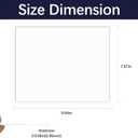 12 Pcs Sublimation Photo Blanks 8 x 10 Inch sublimation metal sign blanks Aluminum Photo Sign Blank Photo DIY Sign Wall Frame Poster for Living Room Bedroom