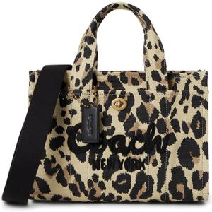 COACH Cargo Tote 26 (One Size, B4/Natural Leopard)