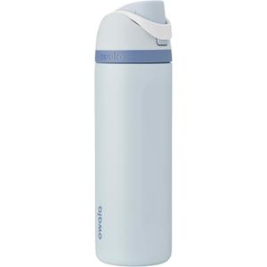 Owala Disney Princess FreeSip Insulated Stainless Steel Water Bottle with Straw for Sports and Travel, BPA-Free Sports Water Bottle, 24 oz, Cinderella