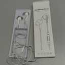 USB C Wired Earbuds Ear Buds for iPhone 17 16 Pro Max 16e 16 Plus 16Pro 15 Pro Max 15 Plus 15Pro 15 USBC in-Ear Headphones Wired Type C iPhone 16 Earbud Earphones Headsets with Microphone for Samsung (White)