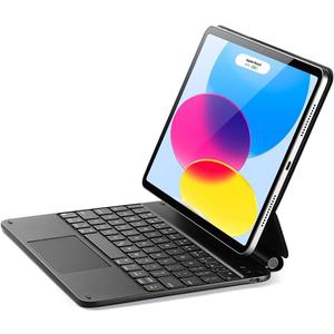 ESR iPad 11th(A16, 2025)/10th Gen Case with Keyboard, Magic Keyboard Case with Backlit Keys, Easy-Set Floating Cantilever Stand, Precision Multi-Touch Trackpad, Black