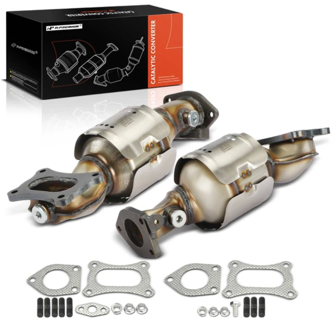 2011-2013 Honda Odyssey 2-PC Catalytic Converter Front Driver & Passenger Fit Federal Emissions A-Premium APCCT209