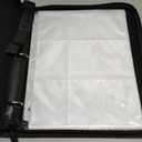 Trading Card Binder 9 Pocket, 900 Pockets Card Holder with 50 Removable Sleeves for Game Cards, Premium Card Book, Game Cards & Sports Cards (Red, 9-Pocket)